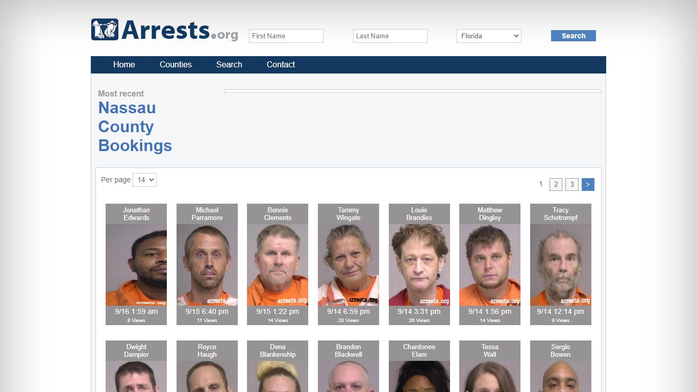 Nassau County Arrests and Inmate Search